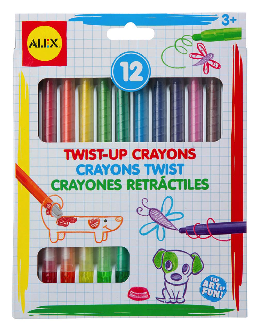 12 Crayons twist