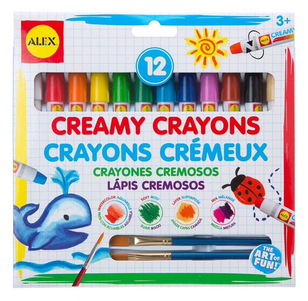 12 Creamy Crayons