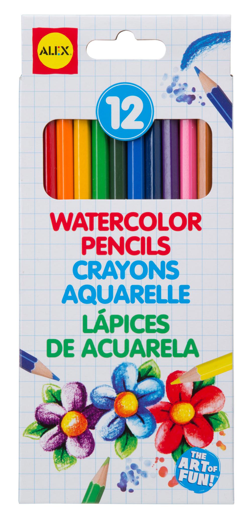 12 Watercolor Pencils