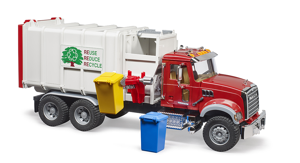 Bruder Pro Series MACK Granite Side-Loading Garbage Truck