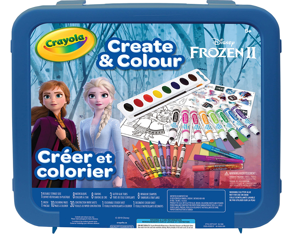 La Reine des neiges 2 - Mallette Créer et colorier - Bricolage