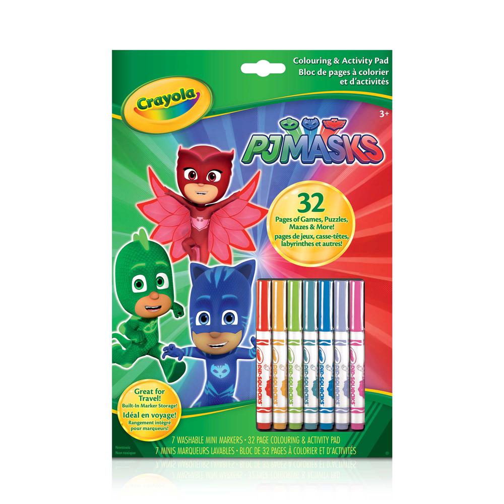 Bloc   colorier et d activités PJ Masks