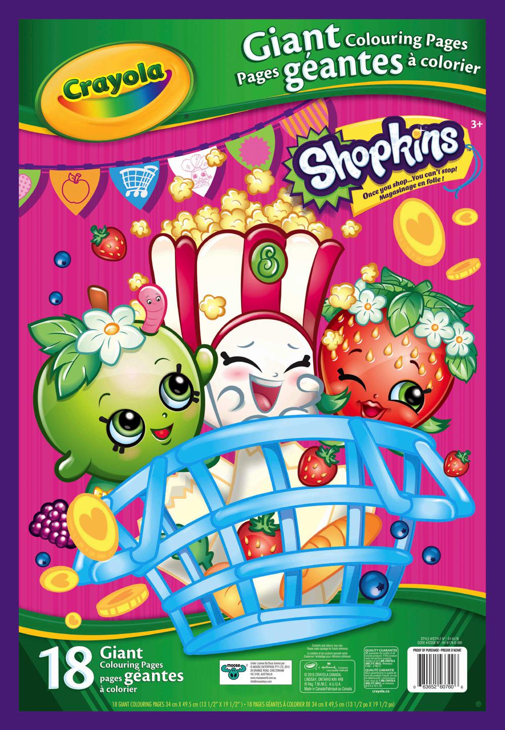 Pages géantes   colorier shopkins