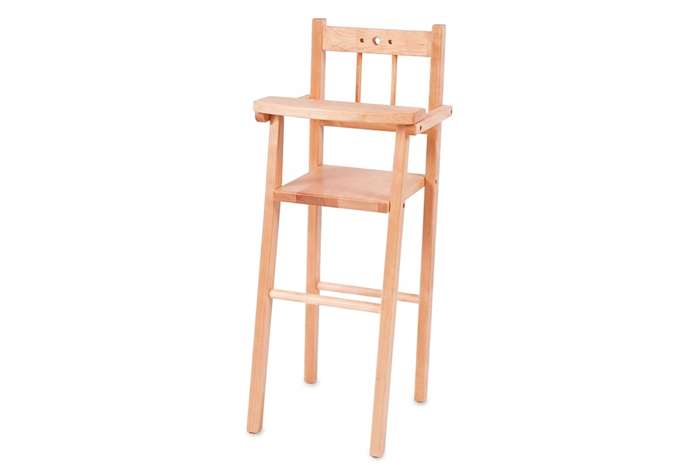 Chaise Haute En Bois Pour Poupée