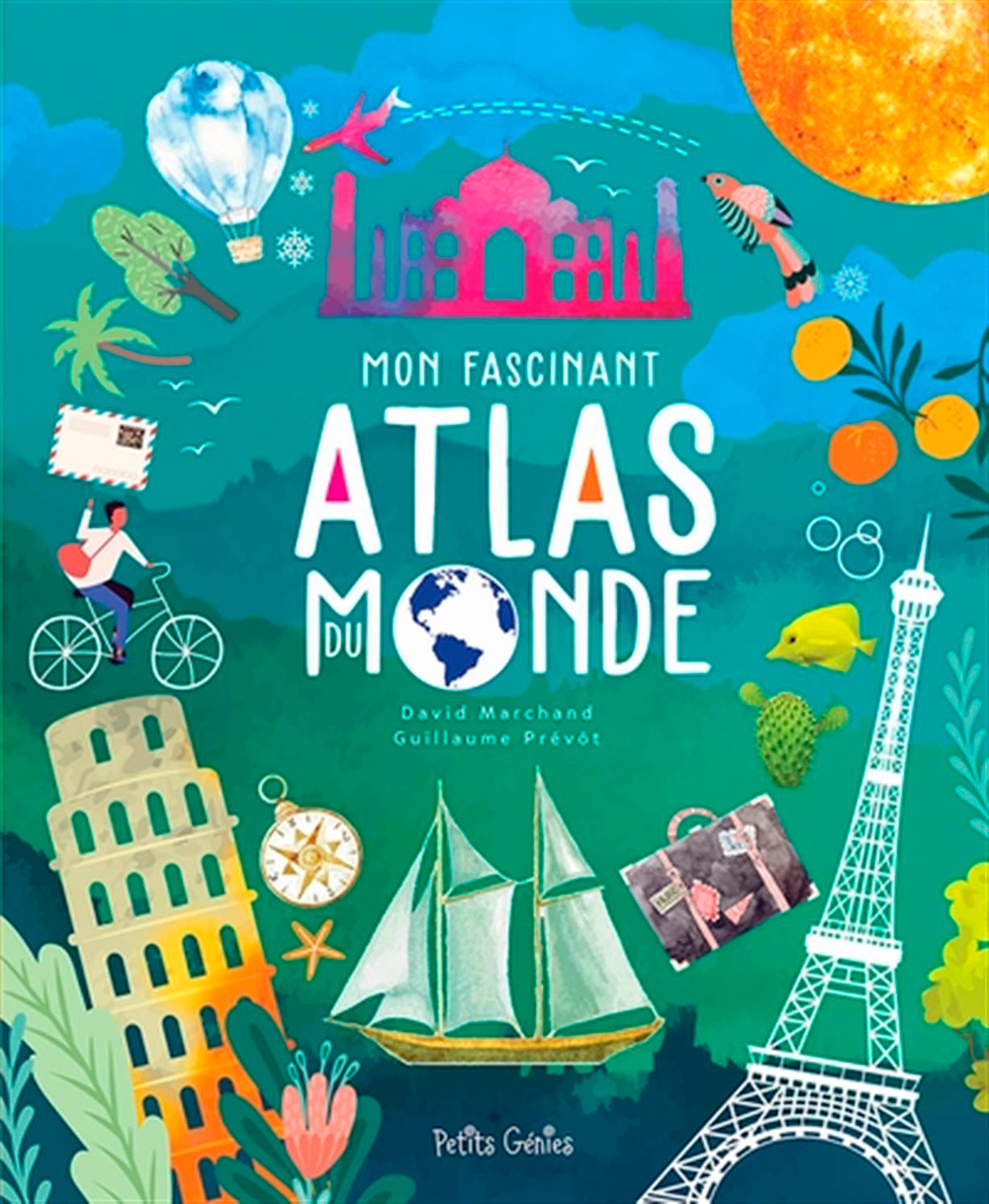 Book - Mon fascinant Atlas du monde - French version - Books