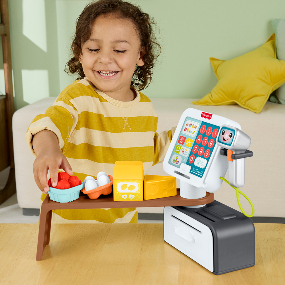 Laugh & Learn - Shop & Scan Cash Register Lights and Sounds - Bilingual version