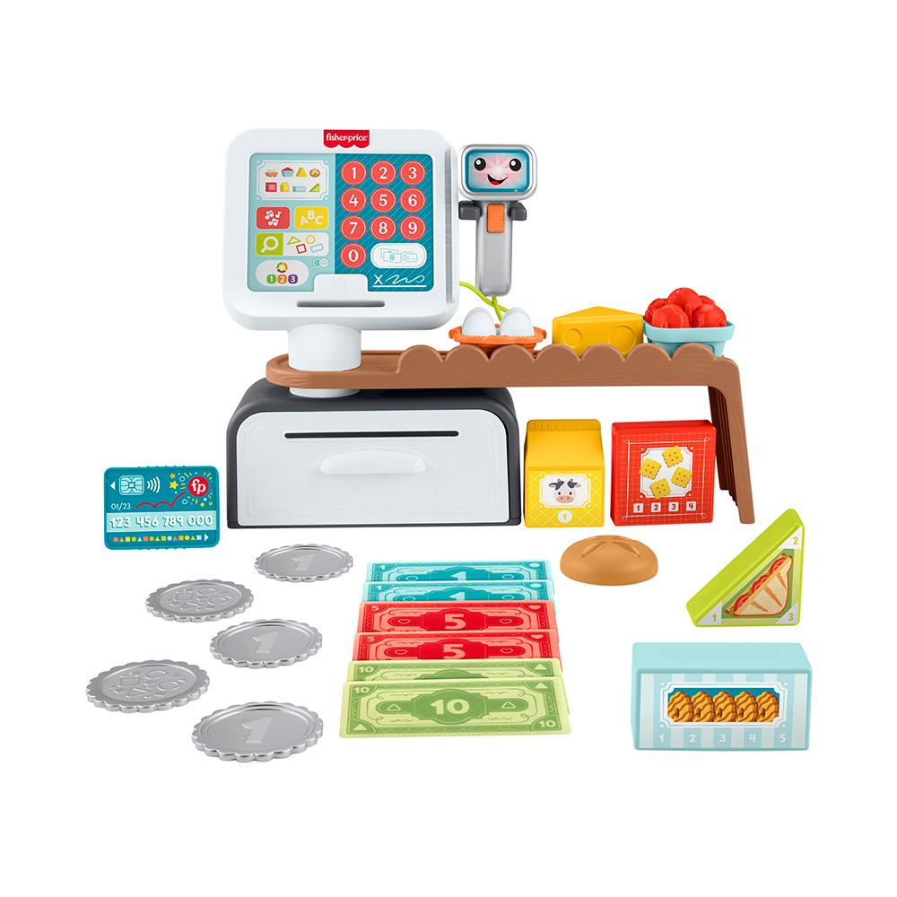 Laugh & Learn - Shop & Scan Cash Register Lights and Sounds - Bilingual version