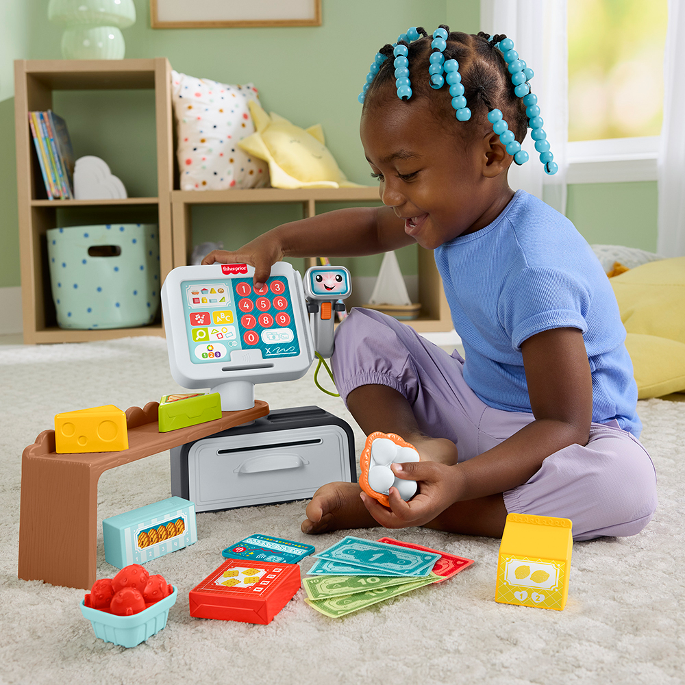 Laugh & Learn - Shop & Scan Cash Register Lights and Sounds - Bilingual version