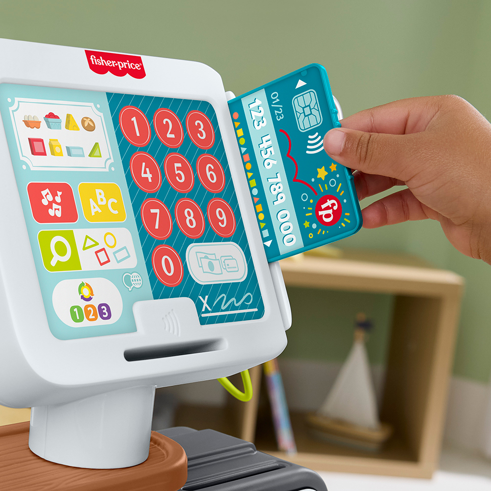 Laugh & Learn - Shop & Scan Cash Register Lights and Sounds - Bilingual version