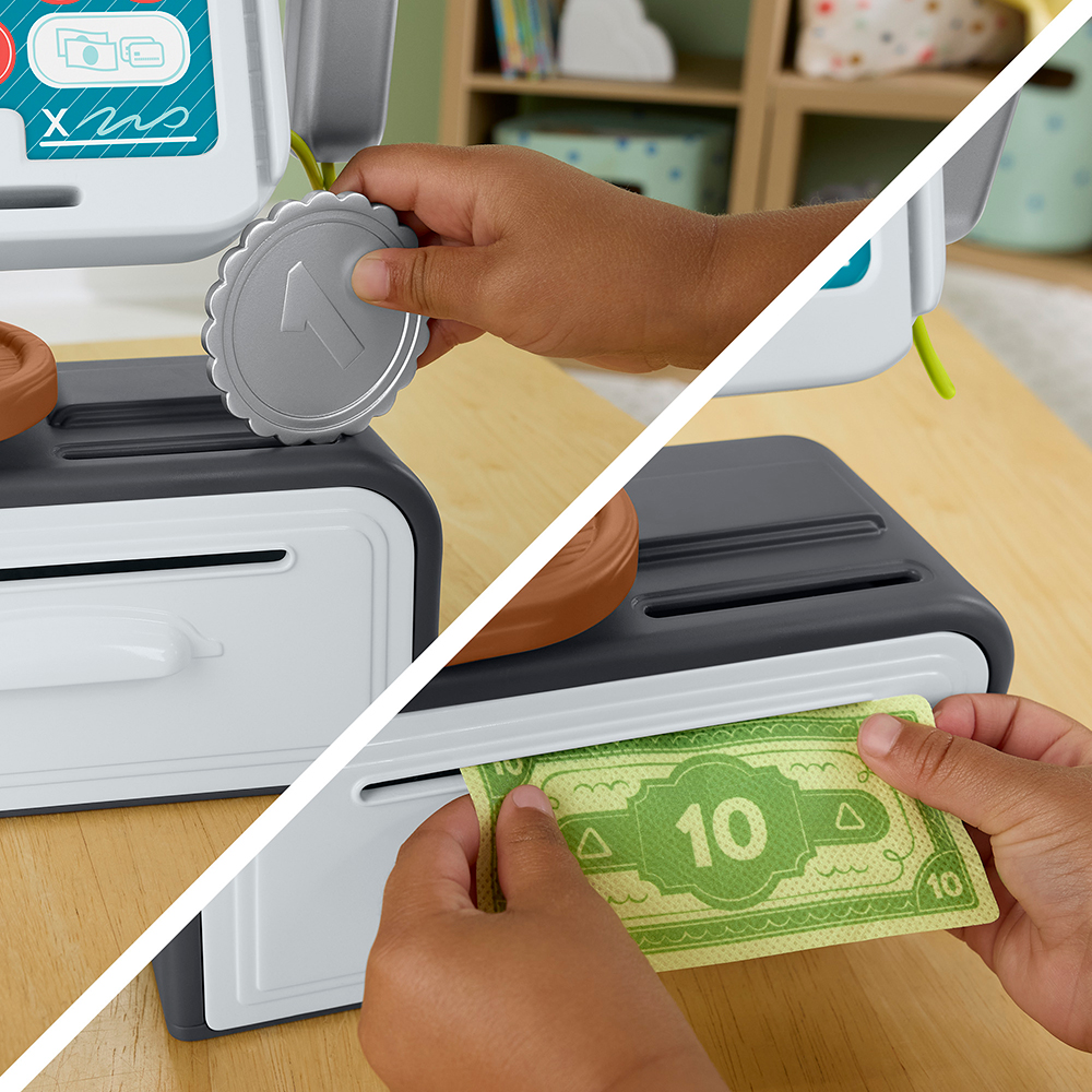 Laugh & Learn - Shop & Scan Cash Register Lights and Sounds - Bilingual version
