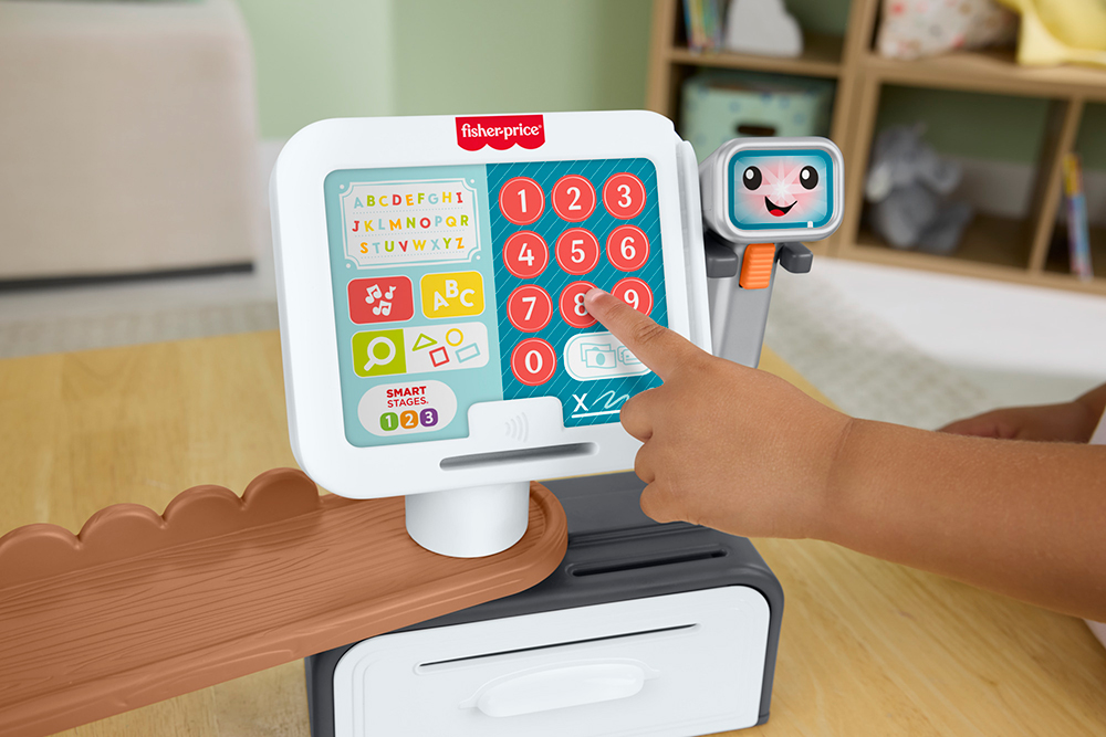 Laugh & Learn - Shop & Scan Cash Register Lights and Sounds - Bilingual version