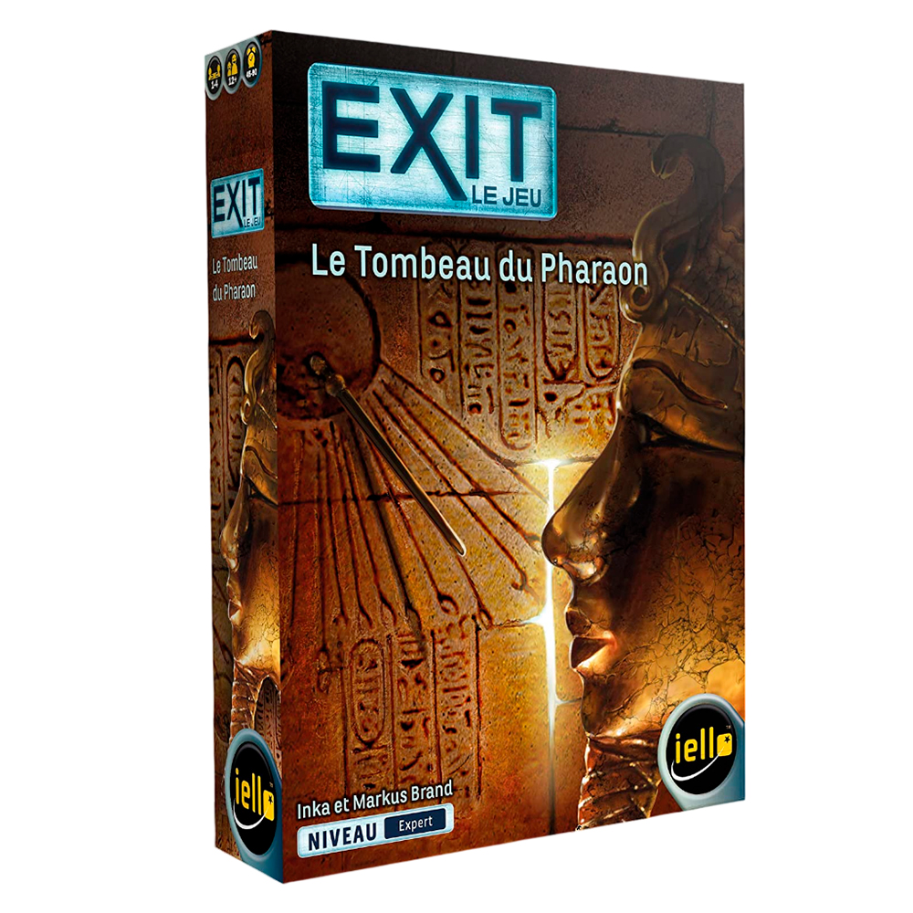 IELLO Exit - Il Gioco Di Fuga: Tomba Del Faraone, Gioco Da Tavolo Per Bambini E Adulti (12+ Anni) - 2