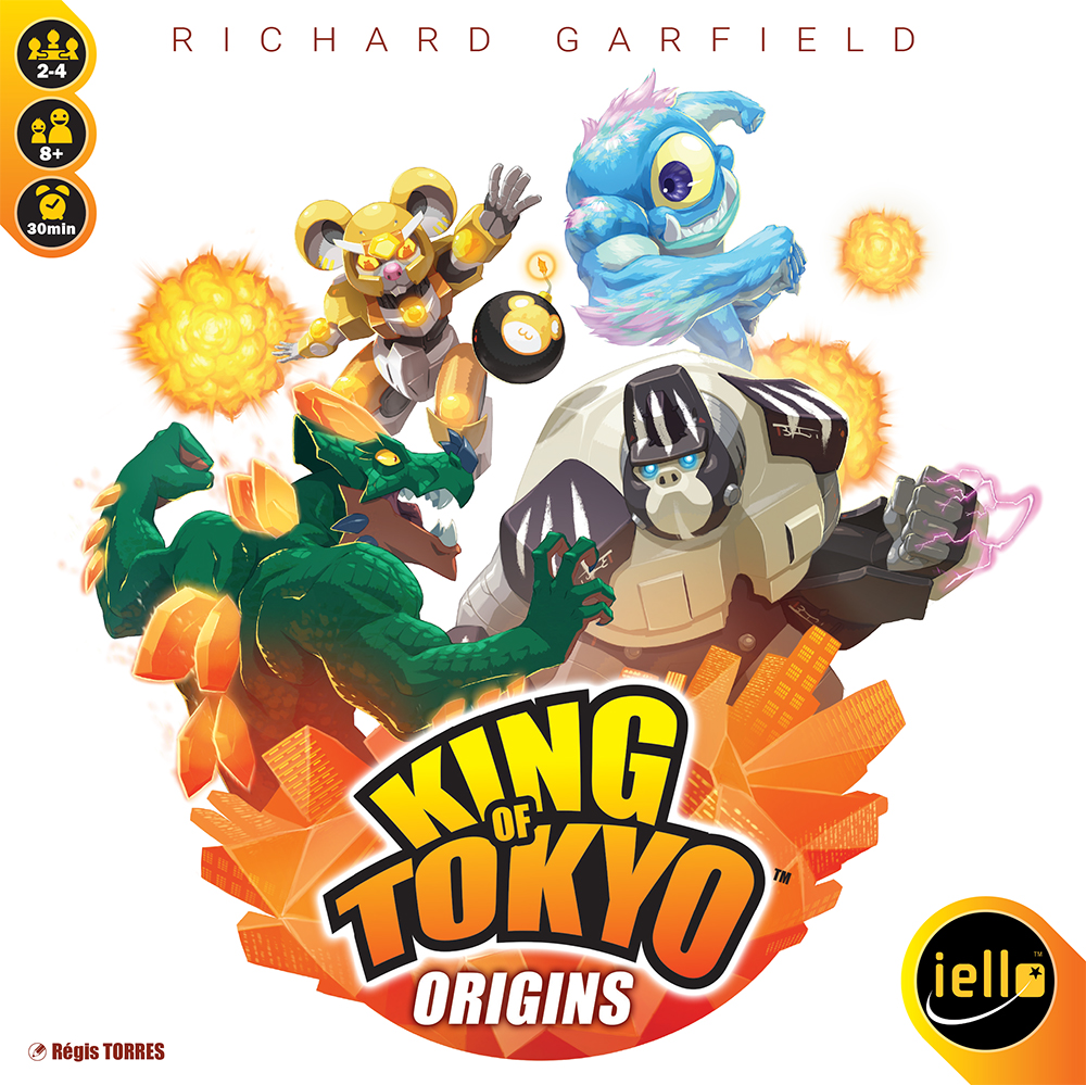 Game King of Tokyo : Orignins French Version - Games