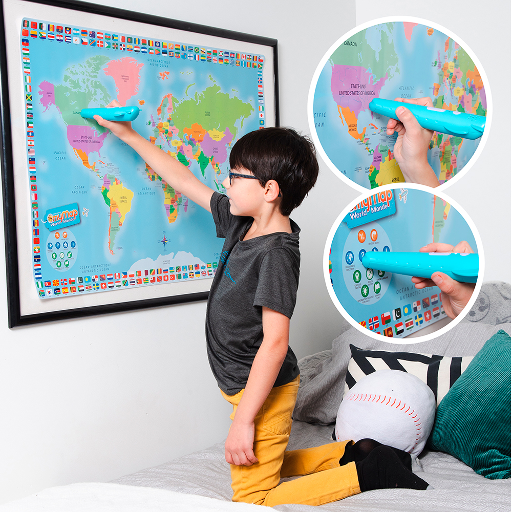 Interactive My Map world - Bilingual - Electronics Toys