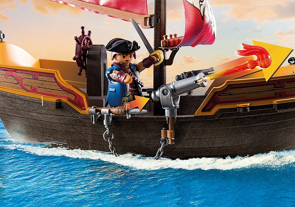 Playmobil Pirates - Pirate Ship - Playmobil