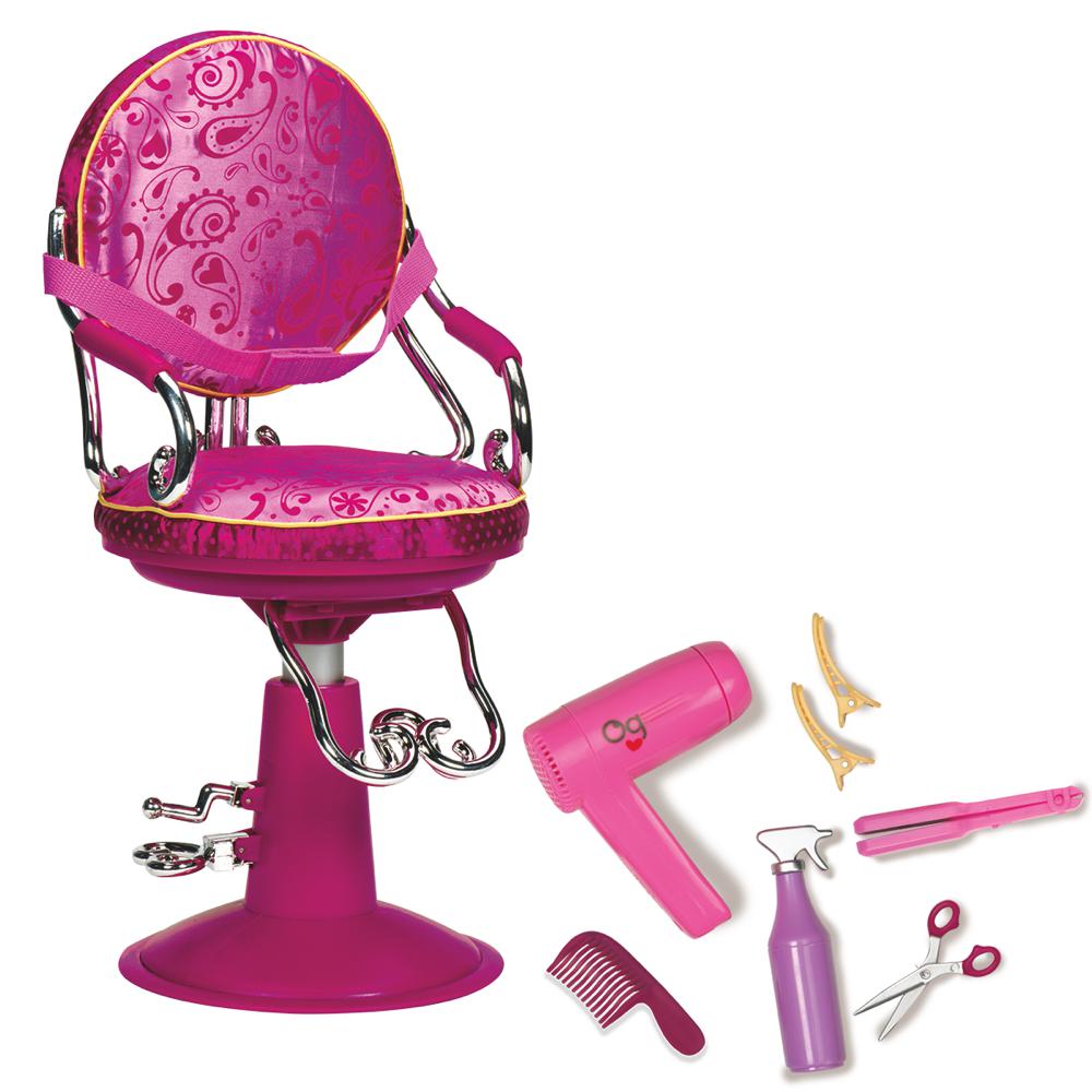 Chaise de coiffeur pour poupée 46 cm Club Jouet achat de Jeux et Jouets   prix Club