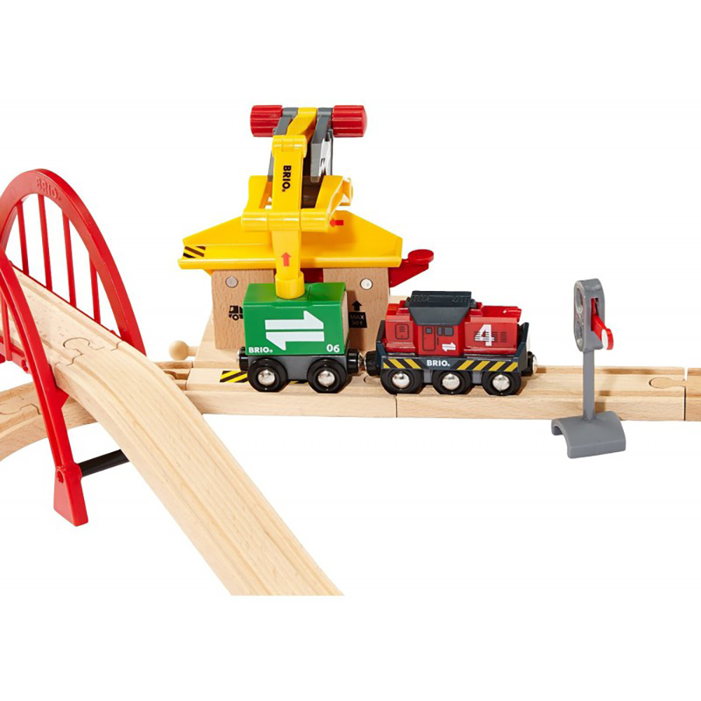 Brio - Deluxe Set - Cargo Railway - Vehicles