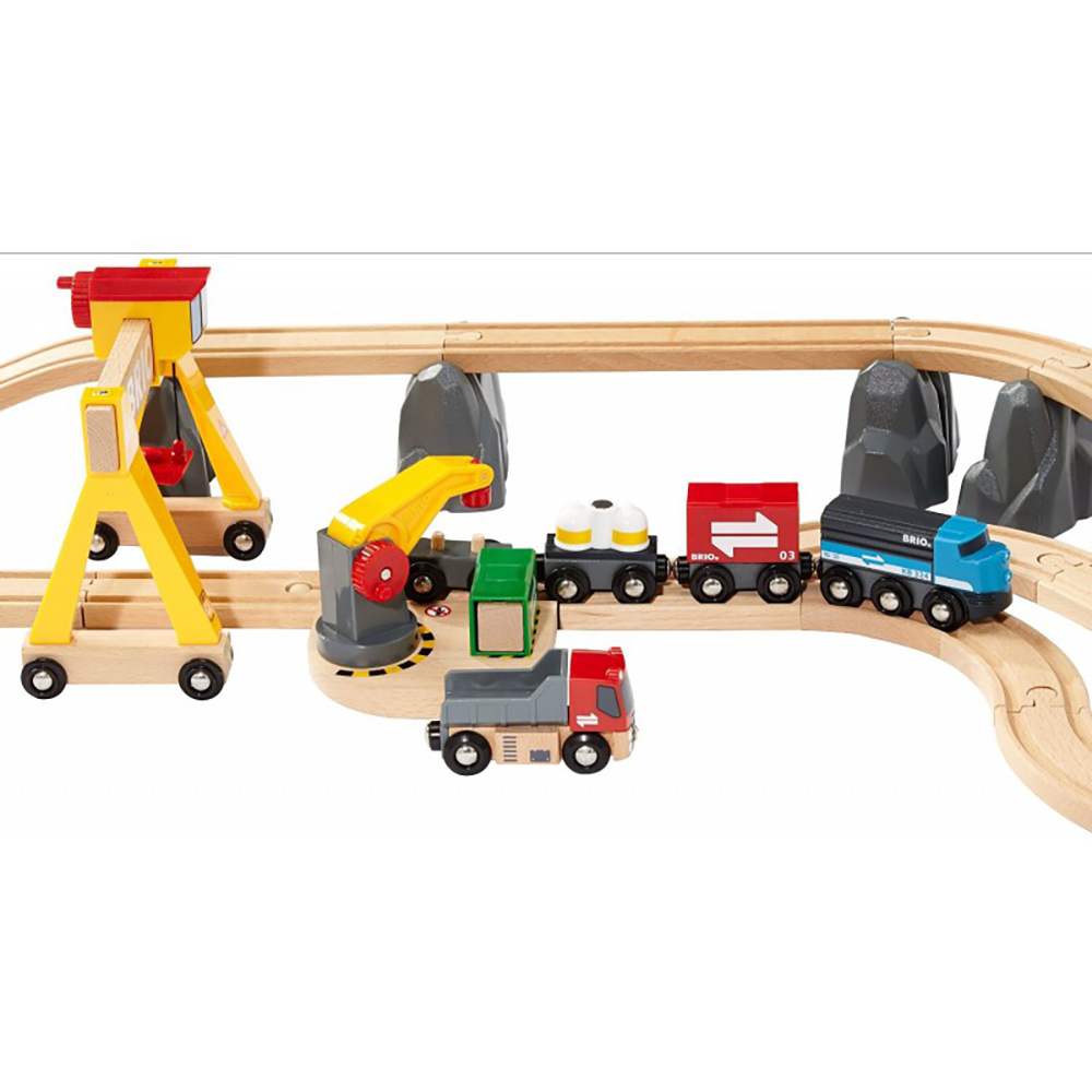Brio - Deluxe Set - Cargo Railway - Vehicles