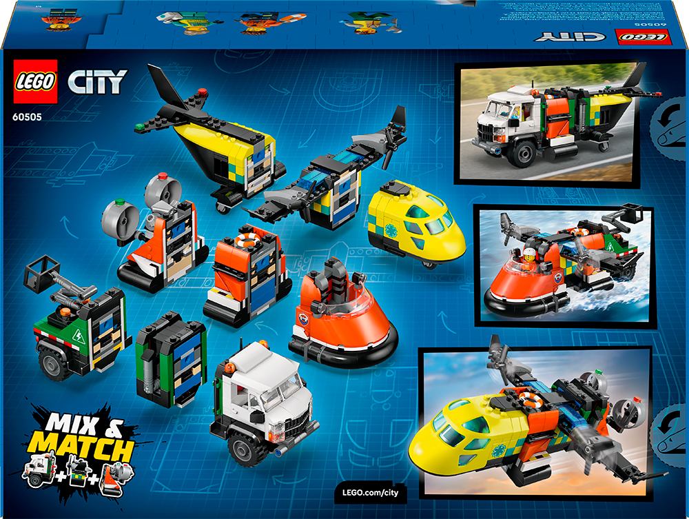 Lego City Avion Camion D assistance Et A roglisseur Modulable LEGO lego-city-avion-camion-d-assistance-et-a-roglisseur-modulable-lego