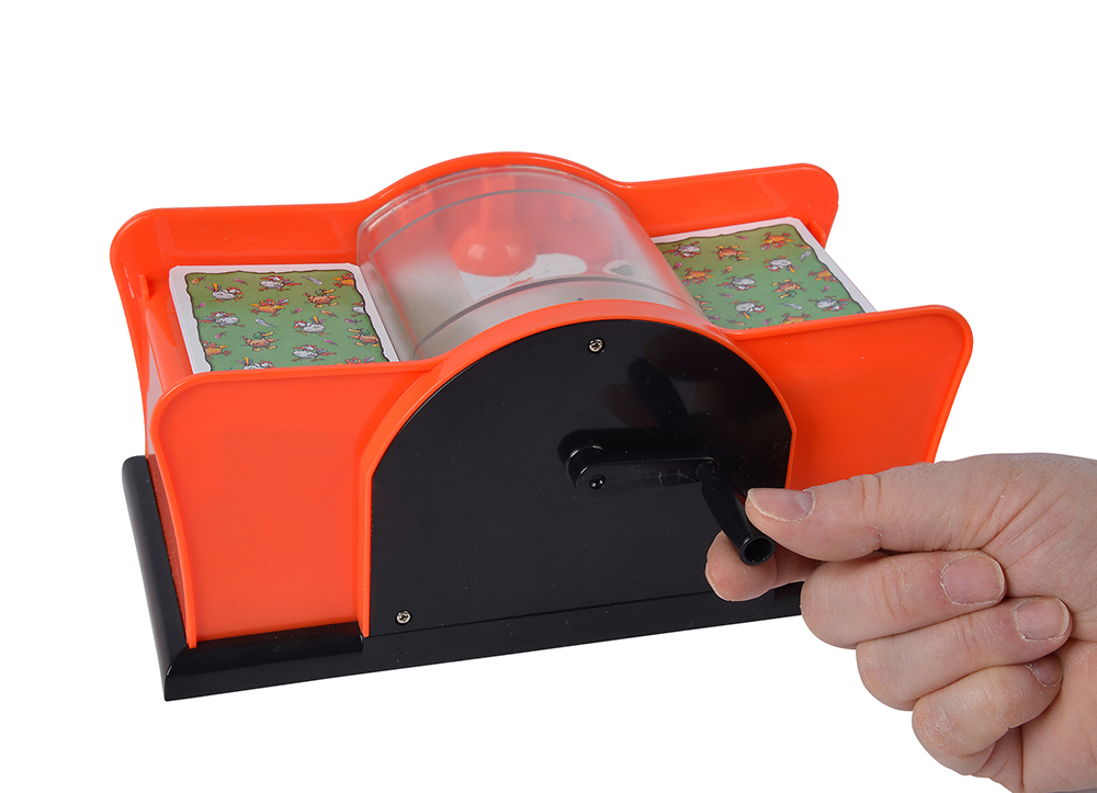 Mélangeur De Cartes Manuel à 2 Plateaux - Pour Jeux De Famille, Poker, Rami Et Autres