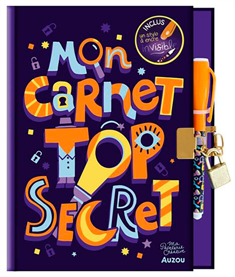 Book - Mon carnet top secret - French version - Books