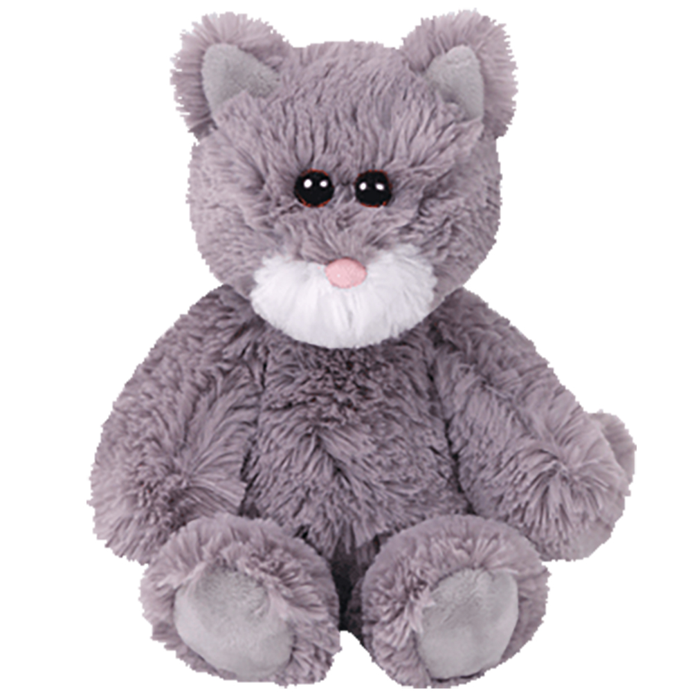 Peluche kitty gris 13 pouces moyen