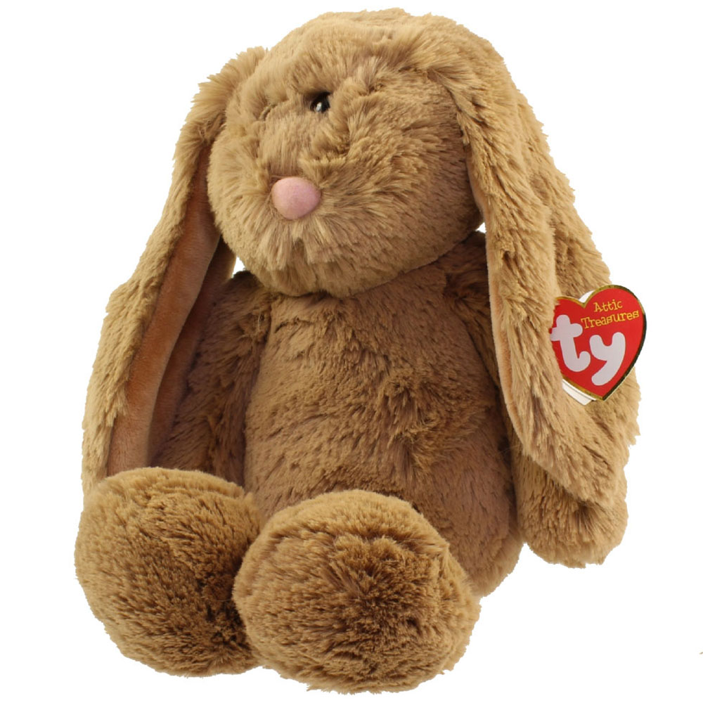 Peluche Lapin brun 13 pouces moyen