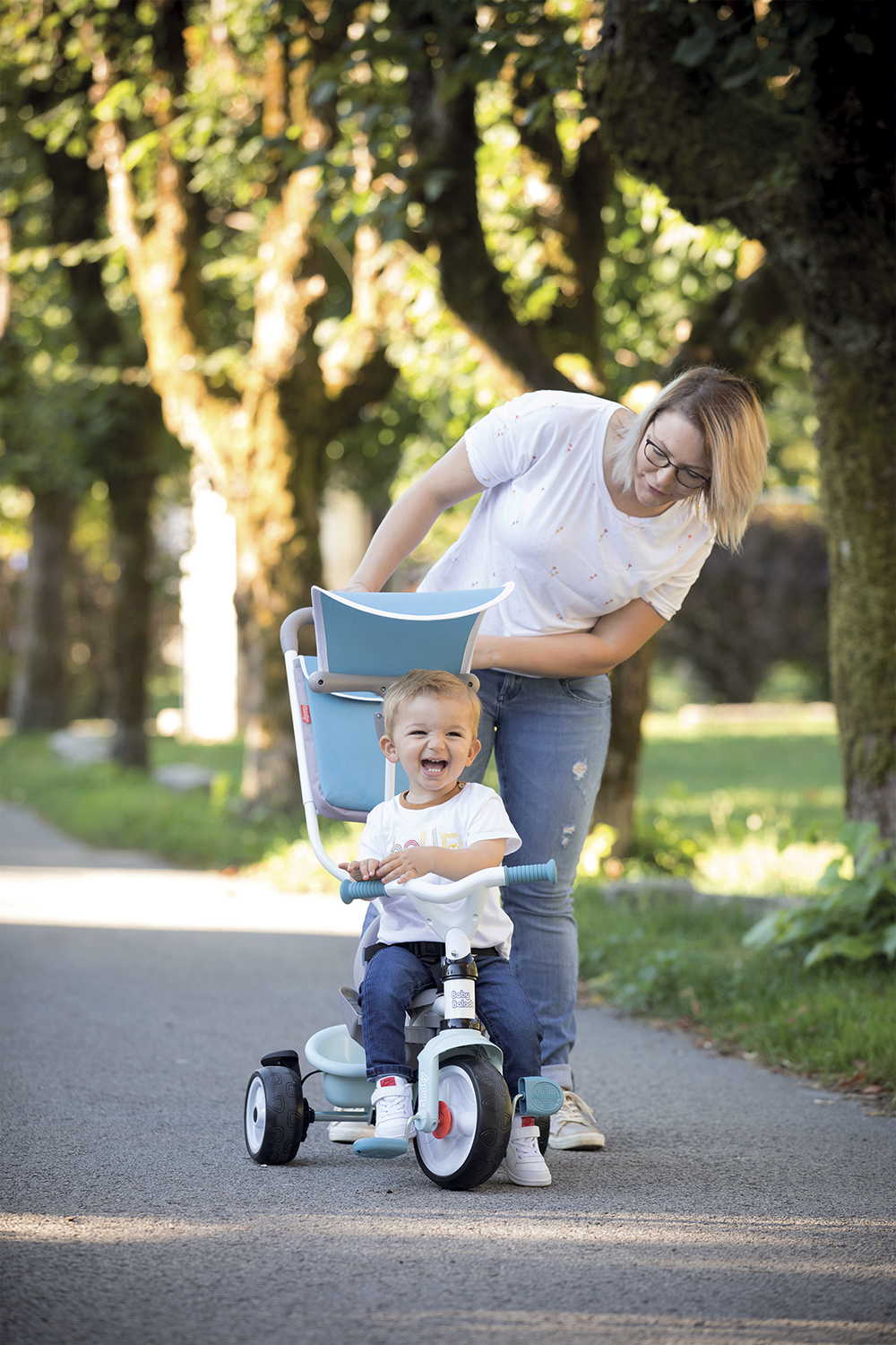 Smoby Tricycle Baby Balade Bleu Sports