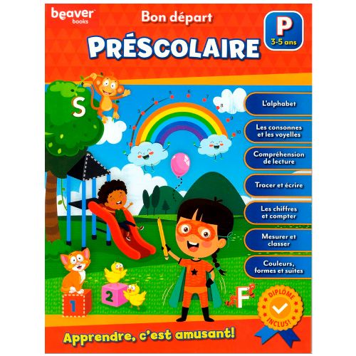 Livre - Bon départ: Préscolaire 3-5 ans - Version française