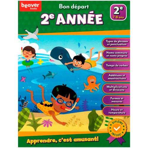 Livre - Bon départ: 2e année 7-8 ans - Version française
