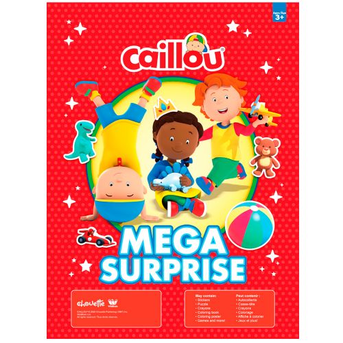 Livre -  Caillou: Mega surprise - Version française