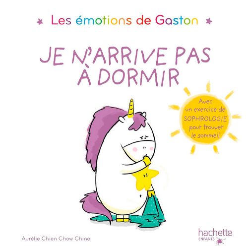 Livre - Les émotions de Gaston, Je n'arrive pas à dormir - Version française