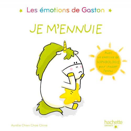 Livre - Les émotions de Gaston, Je m'ennuie - Version française