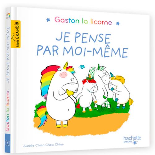 Livre - Gaston la licorne, Je pense par moi-même - Version française