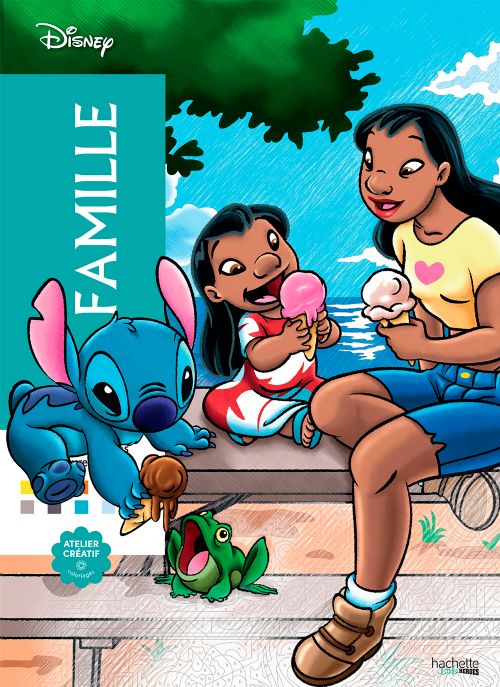 Livre - Coloriages mystères Disney - Famille - Version française