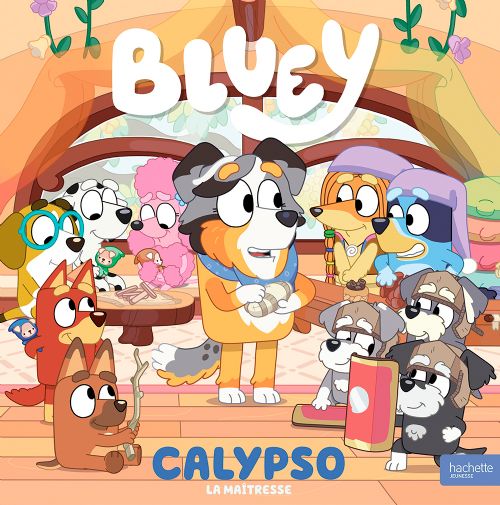 Livre - Bluey, Calypso la maîtresse - Version française