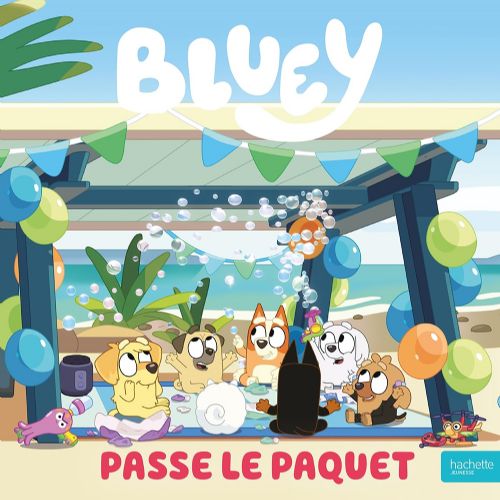 Book - Bluey, Passe le Paquet - French version