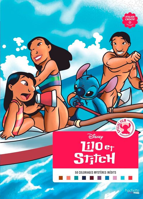 Livre - Coloriages mystères Disney - Lilo et Stitch - Version française