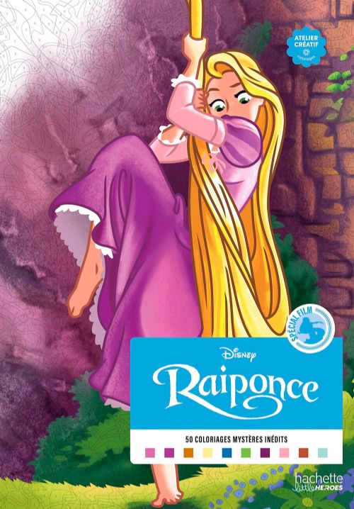 Livre - Coloriages mystères Disney - Raiponce - Version française