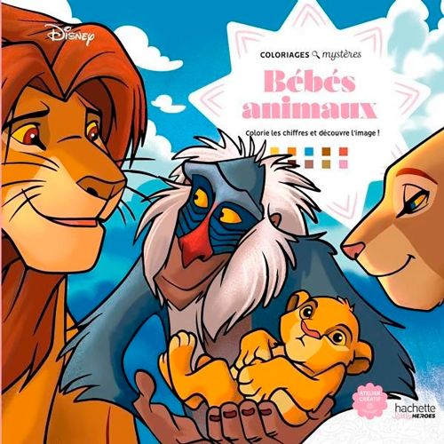 Book - Coloriages mystères - Bébés animaux - French version