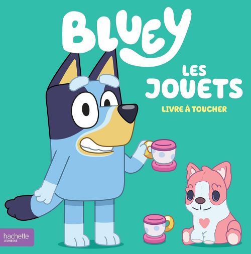 Book - Bluey, Livre à toucher: les jouets - French version