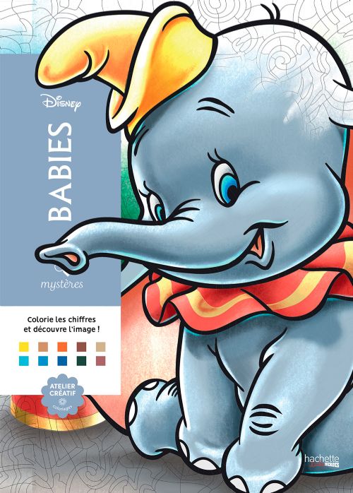 Livre - Coloriages mystères Disney Babies - Version française
