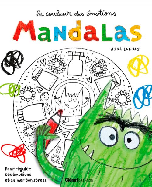 Livre - La couleur des émotions: Mandalas - Version française