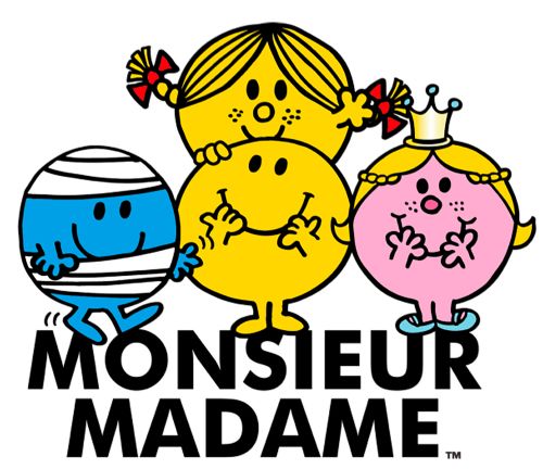 Livre - Monsieur Madame, assortiment - Version française