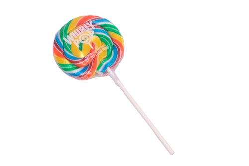 Bonbon - Suçon Whirly arc-en-ciel 3 pouces, assortiment