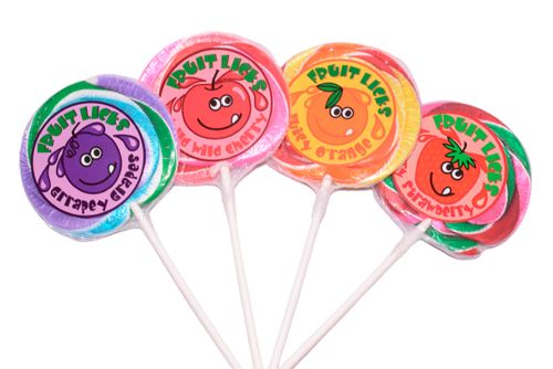 Bonbon - Suçon Whirly fruit 3 pouces, assortiment