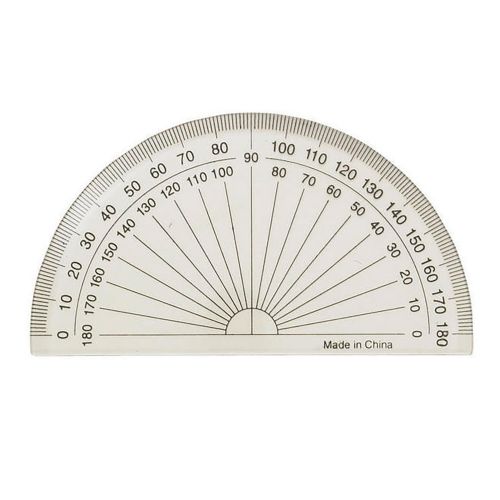 Plastic Protractor 4''