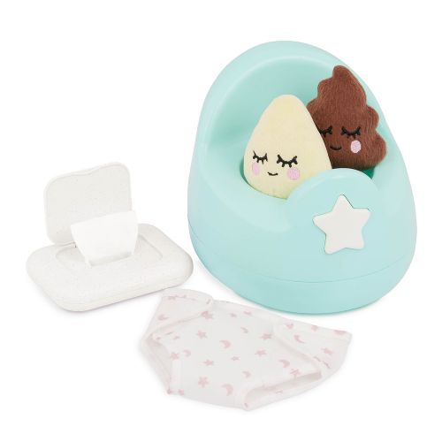 LullaBaby - Pot avec sons et accessoires pour poupée nouveau-né 35.5 cm