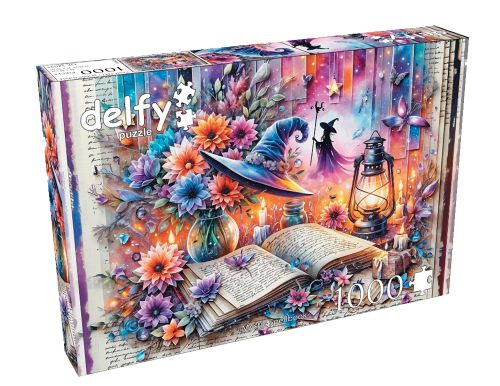 Delfy - 1000 pieces puzzle - Mystic Spellbook