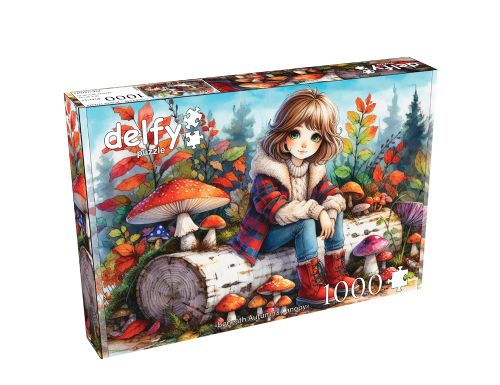 Delfy - 1000 pieces puzzle - Beneath autumn's canopy